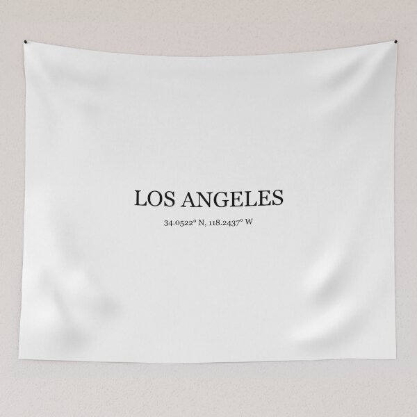Item preview, Los Angeles, California Coordinates designed and sold by BellaHope1.