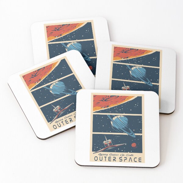 Item preview, Retro Outer Space Art Vector Artwork designed and sold by art-fox.