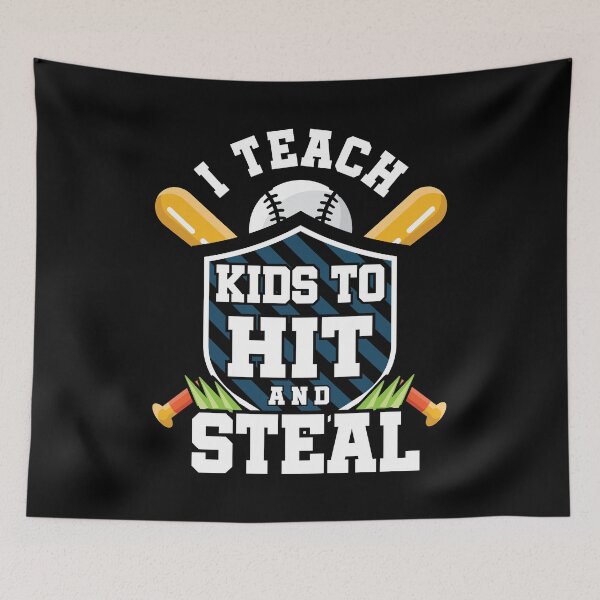 Item preview, Baseball Coach Teach Kids Apparel designed and sold by CustUmmMerch.