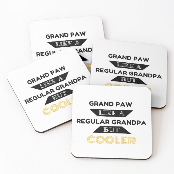Item preview, Grand Paw Like A Regular Grandpa But Cooler designed and sold by WearYourMood.