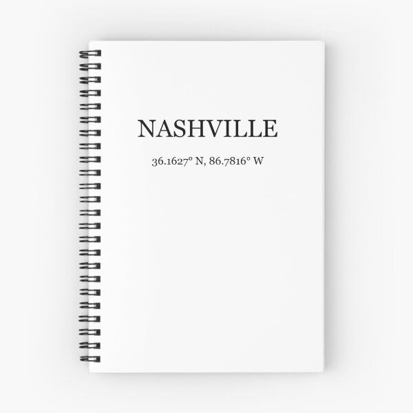 Item preview, Nashville Tennesse, Coordinates designed and sold by BellaHope1.