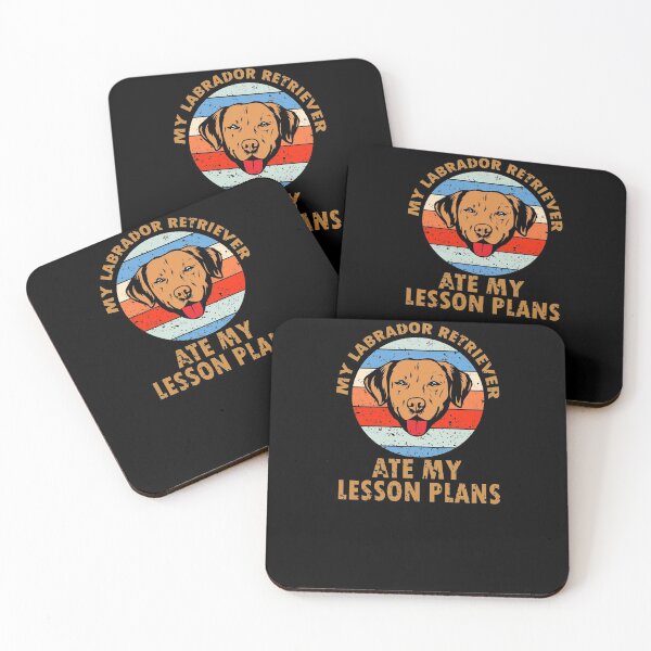 Item preview, My Labrador Retriever Ate My Lesson Plans: Gift For Labrador Retriever Owners, Vintage Design designed and sold by Simoakn.