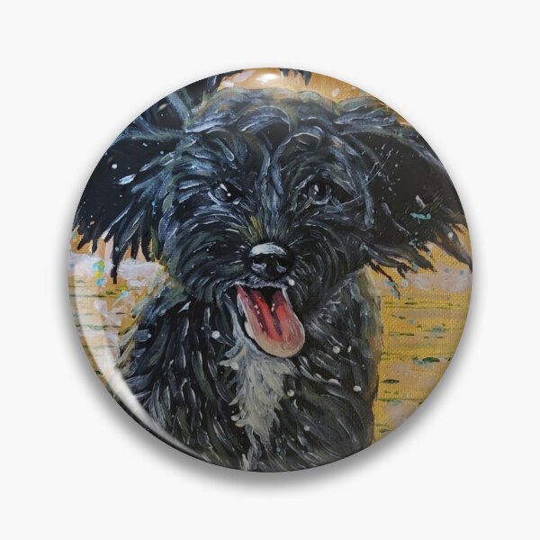 Item preview, 'Splash' cockapoo puppy splashing in water designed and sold by TeelaSian.