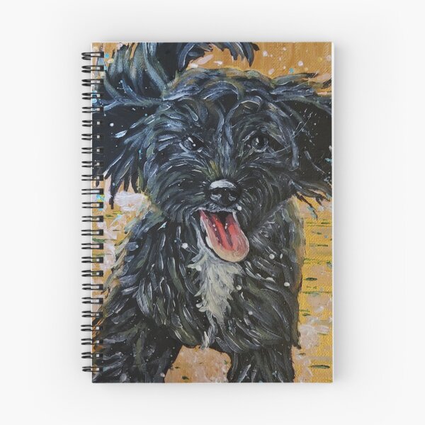 Item preview, 'Splash' cockapoo puppy splashing in water designed and sold by TeelaSian.