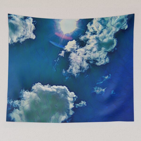 Item preview, Sky with clouds and sun. designed and sold by City1221.