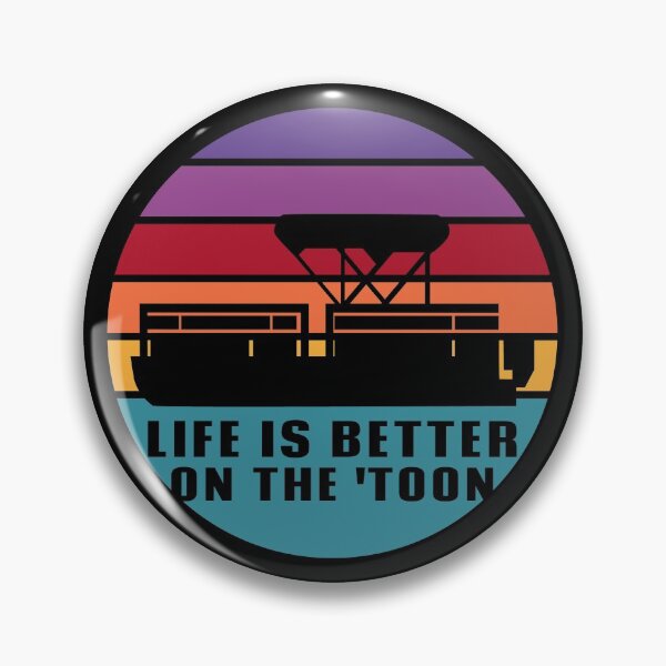 Item preview, Funny Boating: Life Is Better On The Toon: Pontoon Boat designed and sold by TKsTees.
