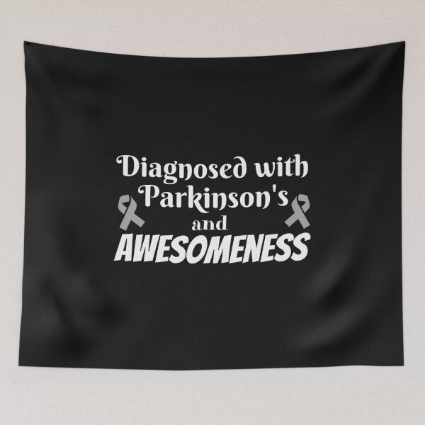Item preview, diagnosed with parkinsons and awesomeness designed and sold by Smileycreation.