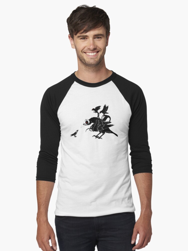 Thumbnail 1 von 3, Baseballshirt mit 3/4-Arm, Gemeinschaft designt und verkauft von Terrorkittens.