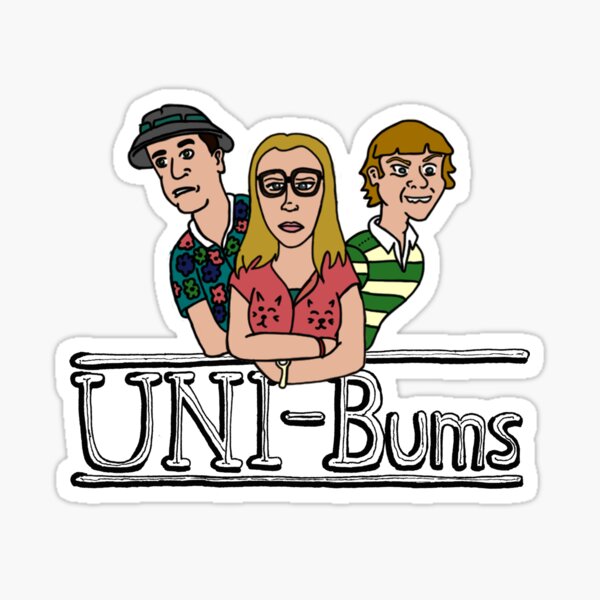 UNI-Bums Sticker