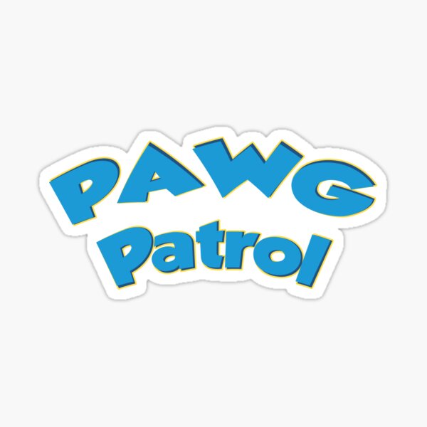 PAWG Patrol Sticker