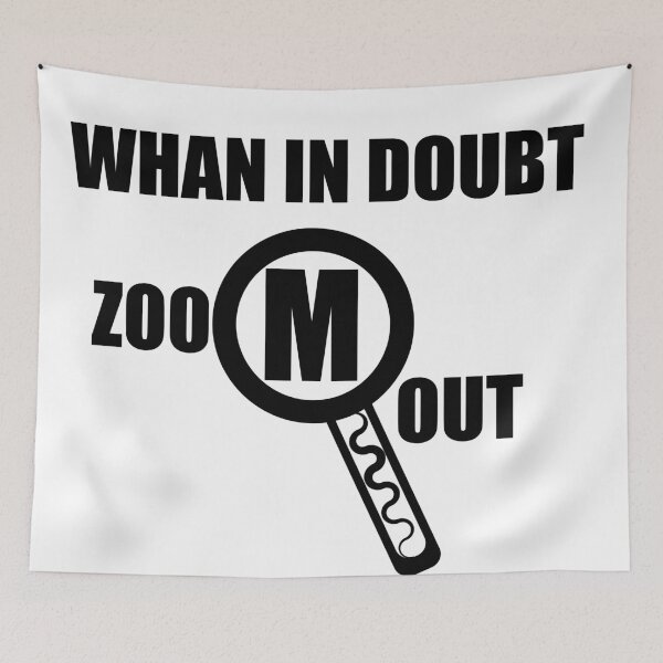 Item preview, when in doubt zoom out designed and sold by Mohsin0.