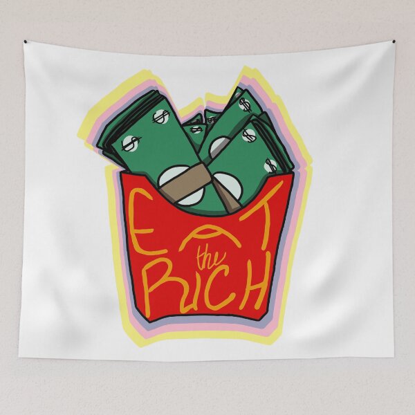 Item preview, Eat the Rich designed and sold by strxwbxrry420.