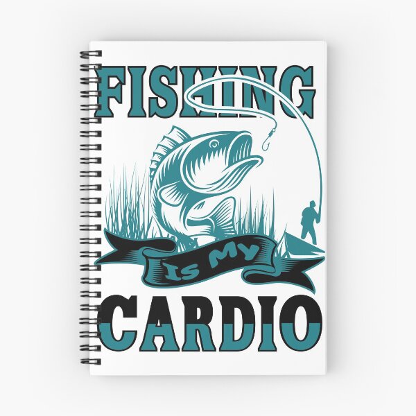 Item preview, Fishing Is My Cardio designed and sold by AmethystMurad.