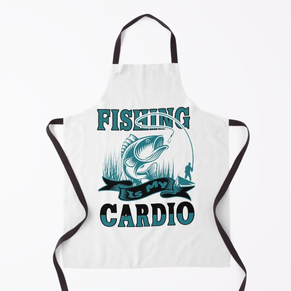 Item preview, Fishing Is My Cardio designed and sold by AmethystMurad.