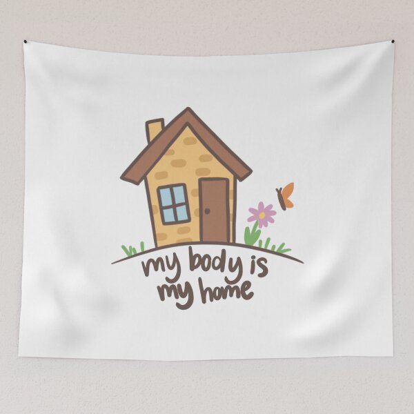 Item preview, My Body Is My Home designed and sold by EyeTheBeholder.