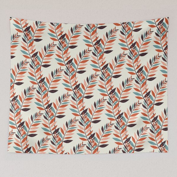 Item preview, Colorful Cute Leaves Pattern designed and sold by fowons.