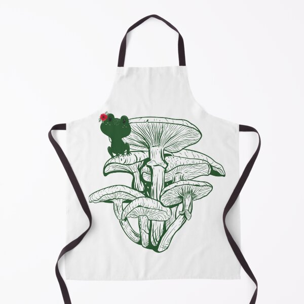 Item preview, Little Green Frog on Mushroom- Frog designed and sold by DowDesigns.