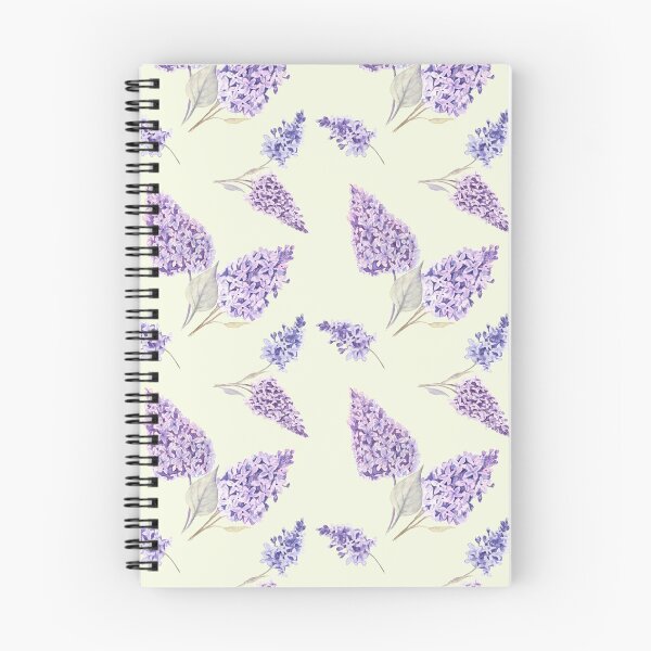 Item preview, Wild lilac on light green designed and sold by Flowersforbear.