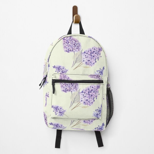 Item preview, Wild lilac on light green designed and sold by Flowersforbear.