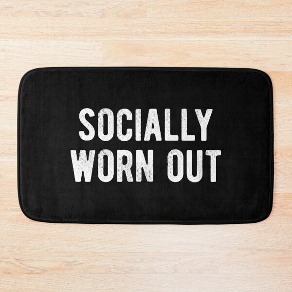 Item preview, Socially Worn Out Introvert designed and sold by MariosNydras.
