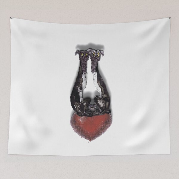 Item preview, GREYHOUNDS IN LOVE g8181 designed and sold by Hares & Critters.