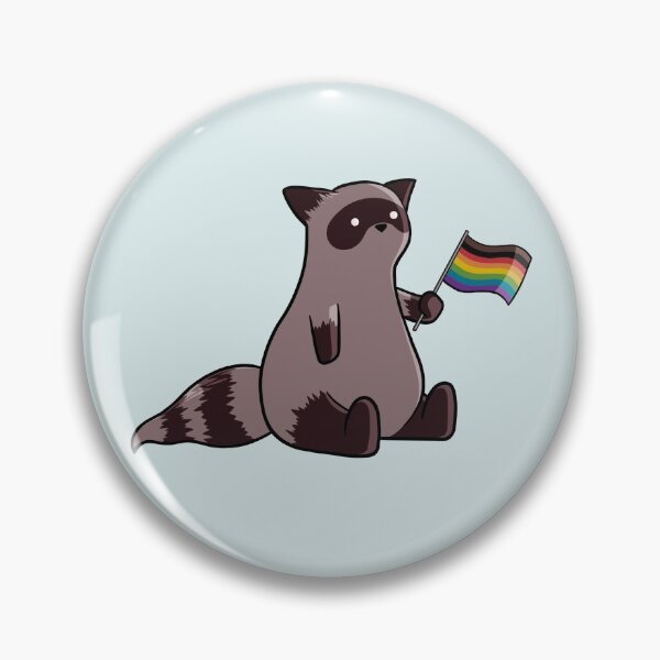 Item preview, Pride Raccoon designed and sold by imnotmadison.