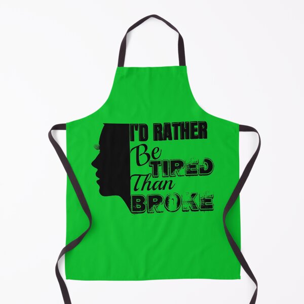Item preview, Rather Be Tired Than Broke Hustle-Funny Trucker designed and sold by Mary Maple.