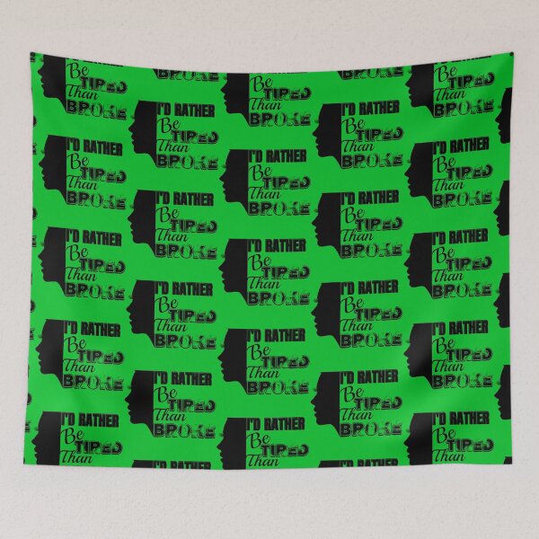 Item preview, Rather Be Tired Than Broke Hustle-Funny Trucker designed and sold by Mary Maple.