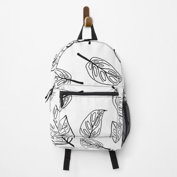 Item preview, Beautiful black and white swiss cheese monstera foliage leaves.. designed and sold by kkanchan.