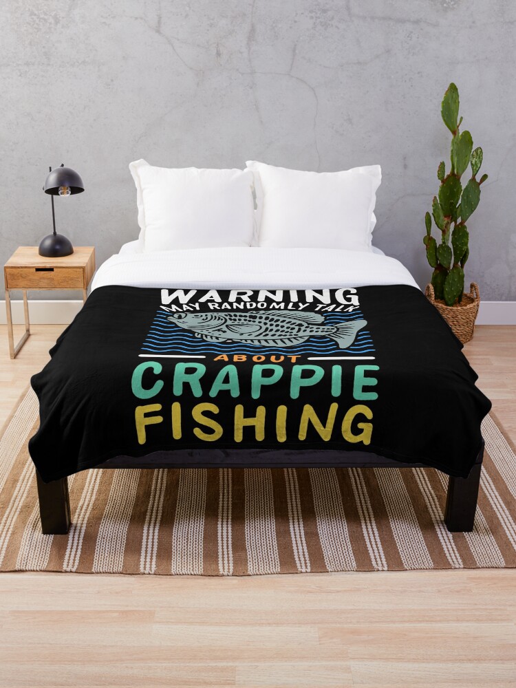 Crappie Crappie Fish Flag S Fleece Blanket