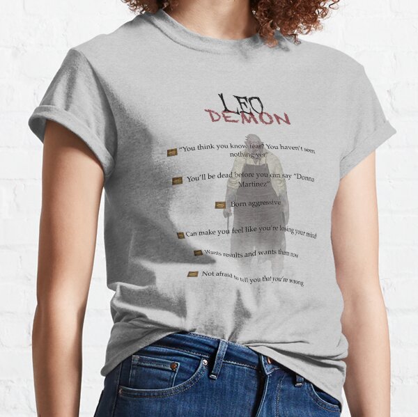 Zodiac signs as Phasmophobia ghosts - Leo Classic T-Shirt