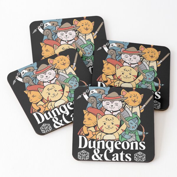 Item preview, Dungeons & cats designed and sold by Hasan Kamal.