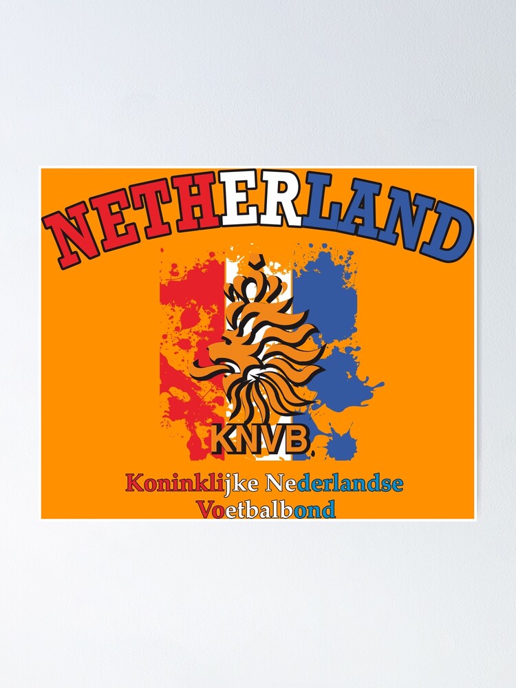 Netherlands Natioanal Team Euro 2021 Sticker for Sale by RB1899