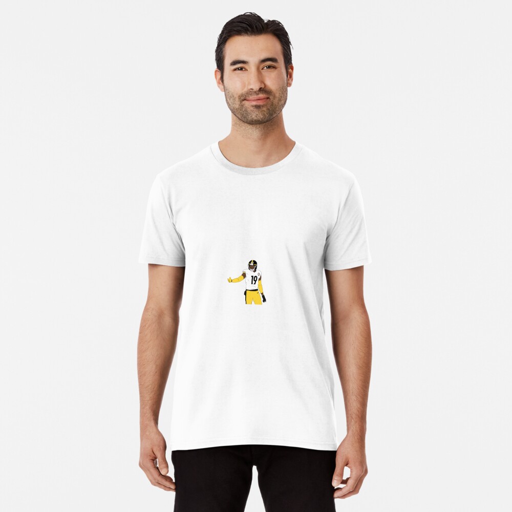 JuJu Smith-Schuster Jersey T Shirt Gold Tee - Fat Duck Tees