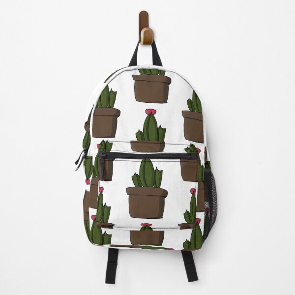 Item preview, planta de cactus en maceta con flor designed and sold by connie li.