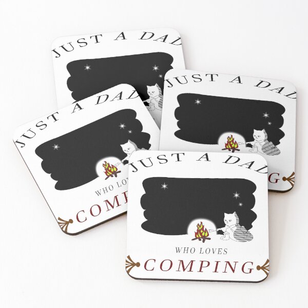 Item preview, Just A Dad Who Loves Camping designed and sold by Wasef Baker.