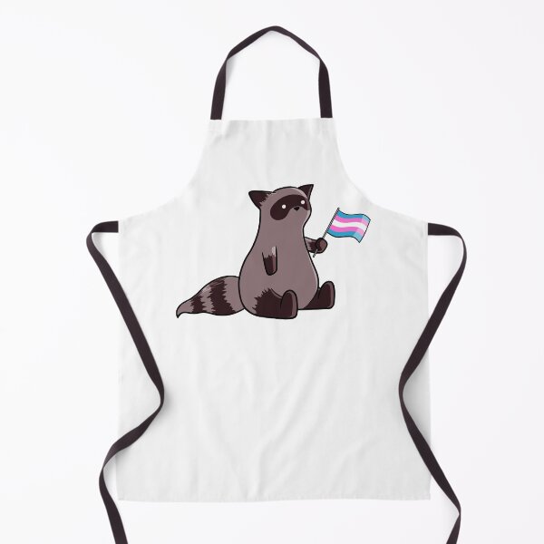 Item preview, Trans Pride Raccoon designed and sold by imnotmadison.