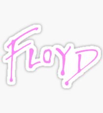 Pink Floyd Minimalist Shirt Sticker