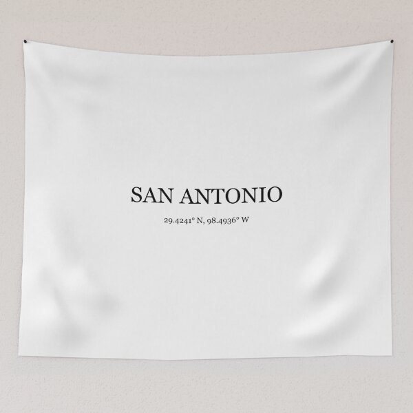 Item preview, San Antonio, Texas Coordinates designed and sold by BellaHope1.