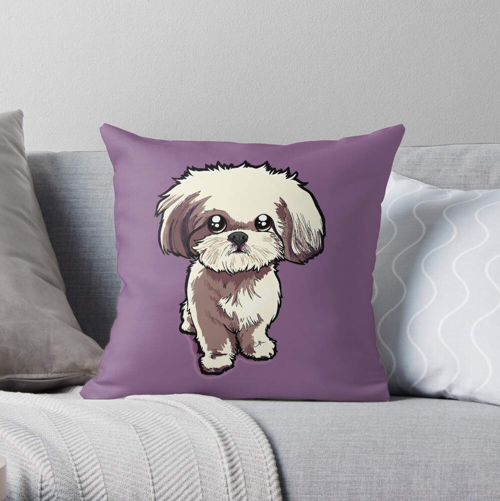 Shih tzu pillow store cover