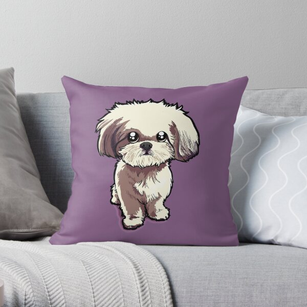 Alice (Shih Tzu) Throw Pillow