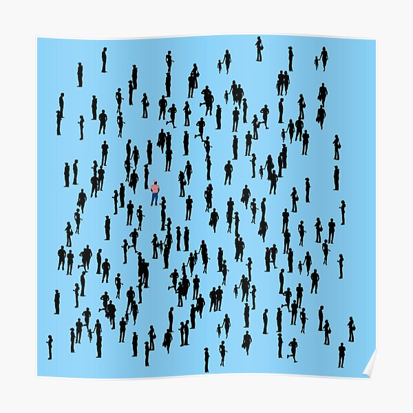 Here Is Waldo Poster