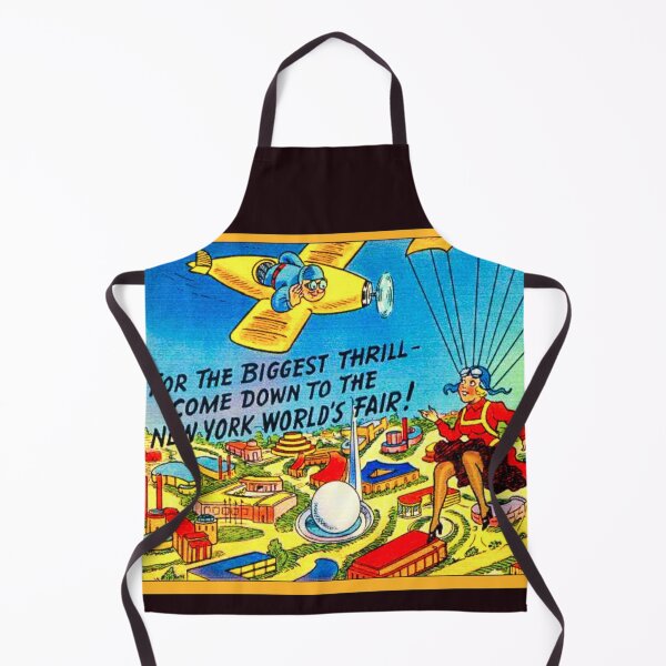 Item preview, New York World's Fair 1939 - Biggest Thrill Worlds Fair Color Enhanced designed and sold by molamode.