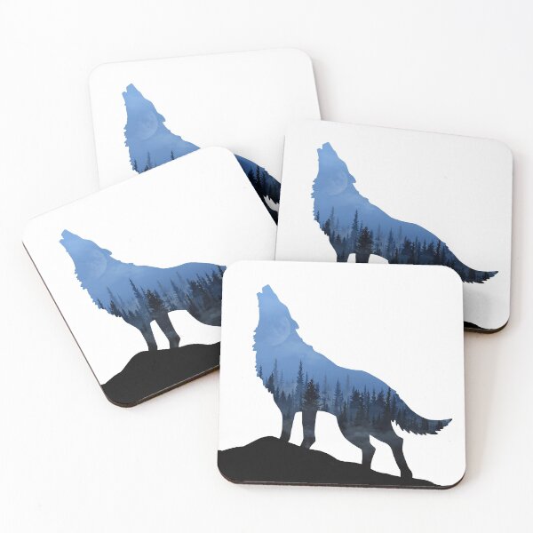 Item preview, Wolf silhouette  designed and sold by MrsMag.
