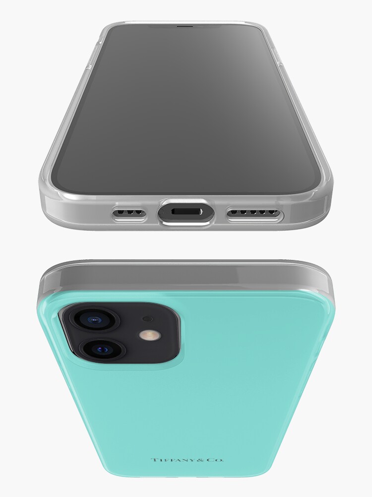 Alternate view of Tiffany Blue w/ Logo iPhone Case & Cover