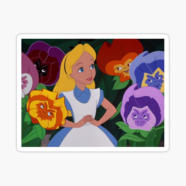 Artikel-Vorschau von Alice im Wunderland Blumen, designt und verkauft von chlowoolio.