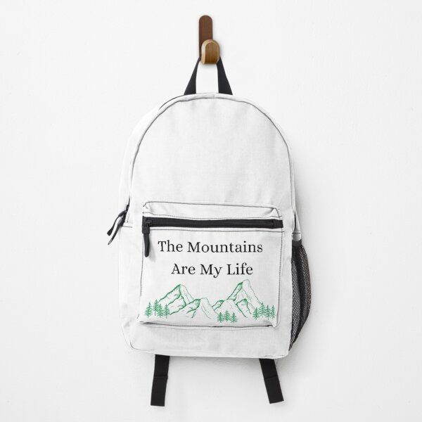 Item preview, The Mountains Are My Life designed and sold by MyHappyWorld.