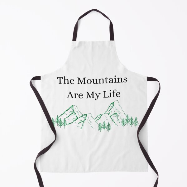 Item preview, The Mountains Are My Life designed and sold by MyHappyWorld.