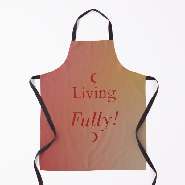 Item preview, Living Fully/Gradient Yellow/Red Sky w/Red Crescent Moons designed and sold by ShaunSandhu.