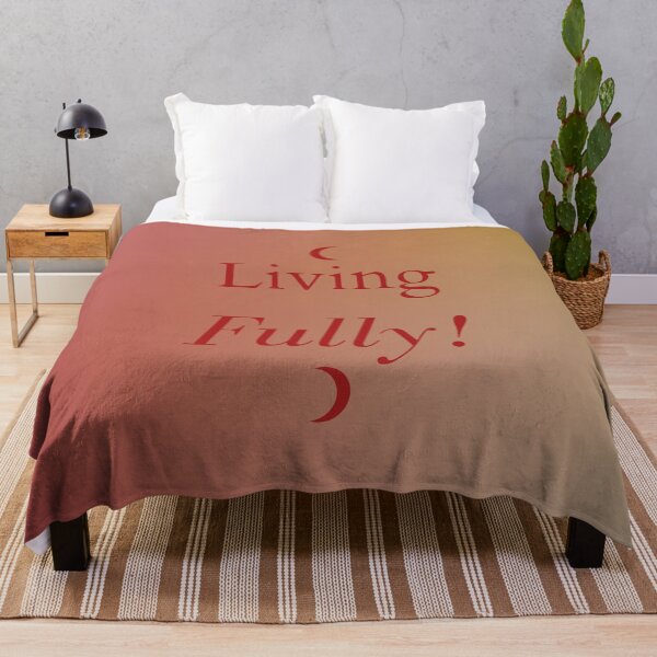 Item preview, Living Fully/Gradient Yellow/Red Sky w/Red Crescent Moons designed and sold by ShaunSandhu.